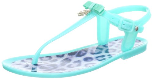 Roberto Cavalli Beach, Chanclas para Mujer, Verde (Grün (ACQUAMARINA), 36 EU
