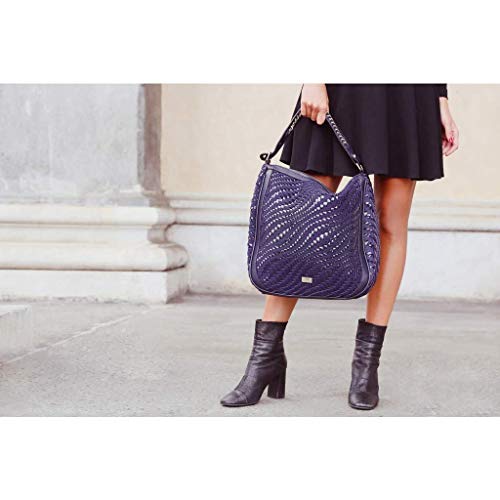 Roberto Cavalli C41PWCBU0022, Bolso de mano para Mujer, Rojo, handbag