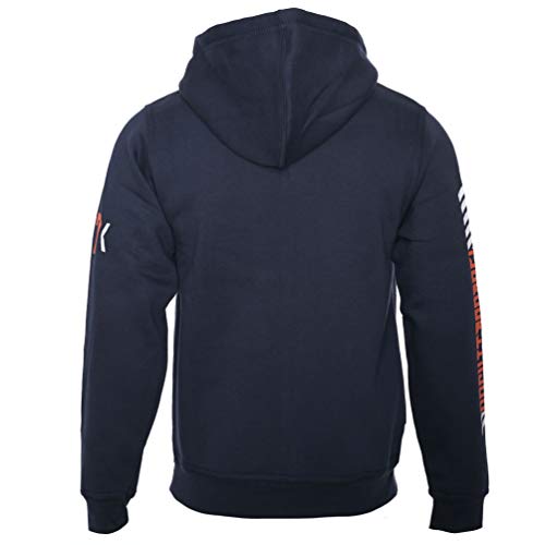 ROCK-IT Apparel® Chaqueta con Capucha Sudadera para Hombre Racer 07" con Cremallera y Capucha, Tallas S-5XL, Sudadera Azul Marino M