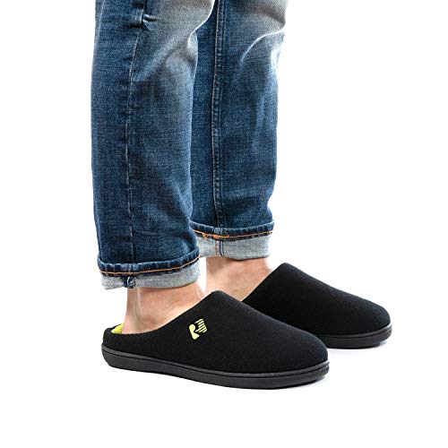 RockDove - Zapatillas de casa de espuma viscoelástica para hombre