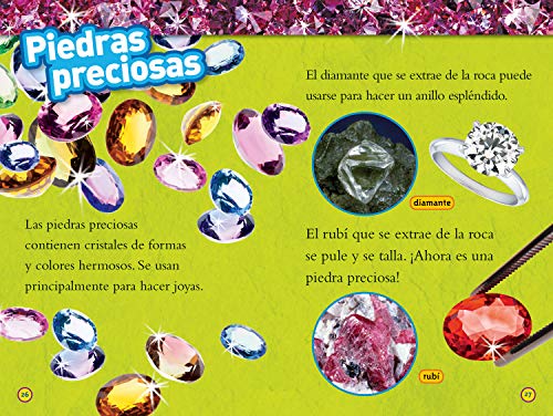 Rocks & Minerals (L2, Spanish) (National Geographic Readers)