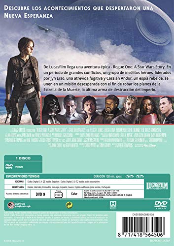 Rogue One: Una historia de Star Wars (Edición remasterizada) (DVD)