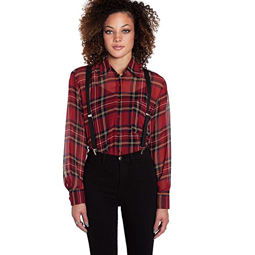 Romacci Nueva moda hombres mujeres Clip en tirantes Y elástico en forma volver Formal Unisex ajustable llaves