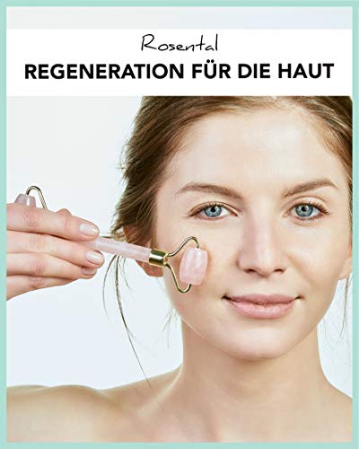 Rosas tal Organics Royals Rose Queen Rose Cuarzo Roller anti-edad Jade Roller