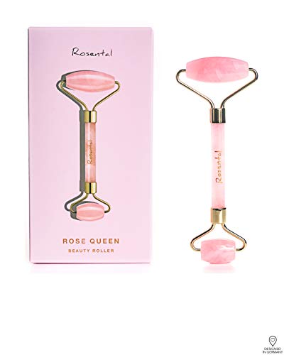 Rosas tal Organics Royals Rose Queen Rose Cuarzo Roller anti-edad Jade Roller