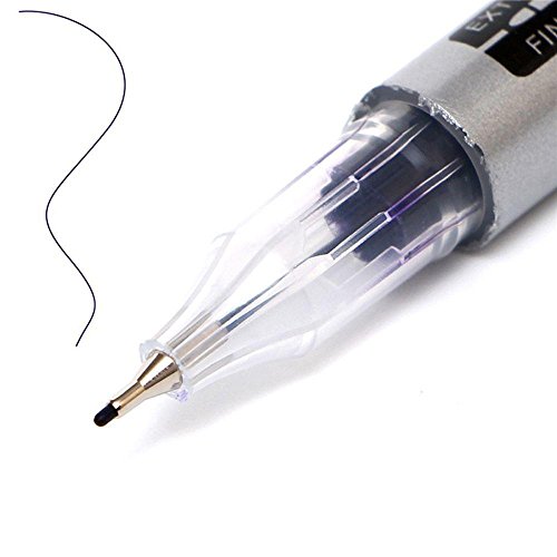 Rotulador para microblading, delineador para tatuar labios o cejas, con regla, 2 unidades