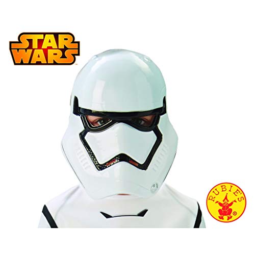 Rubies 32529, Star Wars  - Careta del casco de Stormtrooper para niños, accesorio disfraz