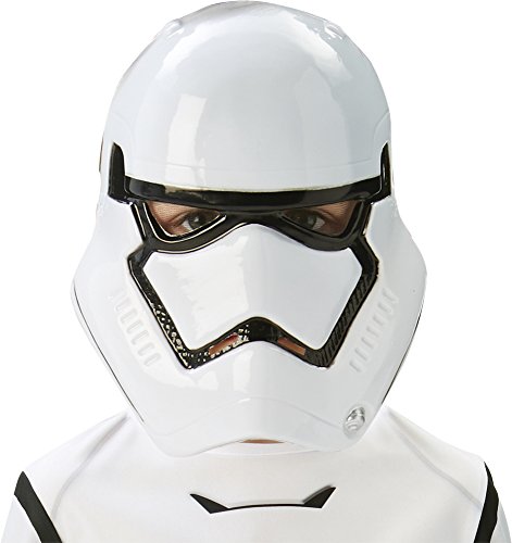 Rubies 32529, Star Wars  - Careta del casco de Stormtrooper para niños, accesorio disfraz