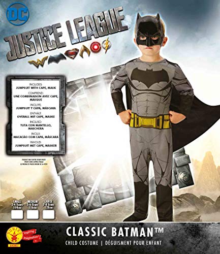 Rubies 's producto oficial de DC Liga de la justicia Batman, los niños disfraz