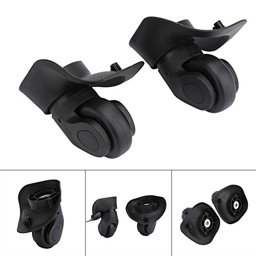 Ruedas de Repuesto de Maleta Universal Ruedas de Maleta de Equipaje PVC (W041-2 L) 1 Par