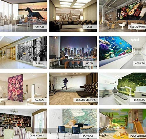 rylryl Papel pintado no tejido 3D Maceta de orquídeas mediterráneas Ver maceta Sala de estar TV Fondo de pantalla Sofá Papel tapiz sin costuras Gran mural-120x100cm