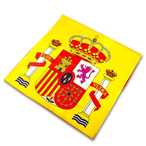 RYMALL Bandera España Grande, 2pcs Bandera de España, Resistente a la Intemperie, 90 x 150 cm