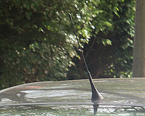 Saab 9 – 5 Convertible 95 Recambio Original de caucho negro am/fm mástil de antena antena Roof Tornillo En Tipo