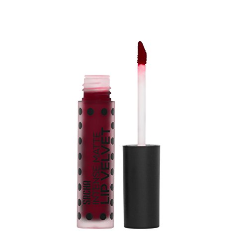Sacha - Barra de labios líquida mate, para todo el día, colores intensos a prueba de transferencia, disponible en 12 tonos