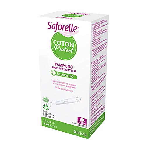 Saforelle Coton Protect 14 - Sellos con aplicador