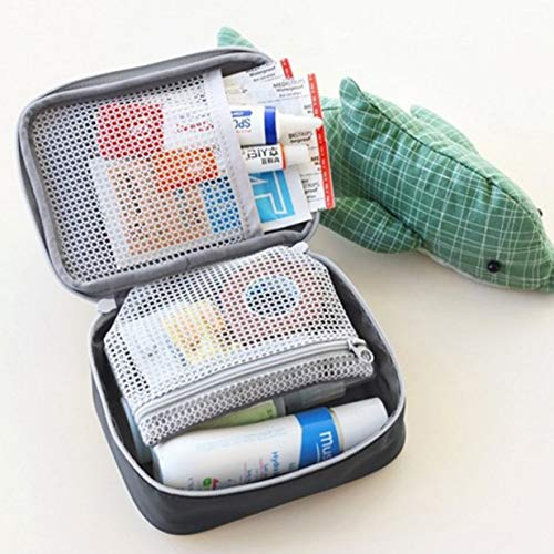 Sairis Outdoor Medical Bag Medical Mini Kit de Primeros Auxilios portátil Paquete Multifuncional Supervivencia de Emergencia Bolsa vacía para Viajes Camping
