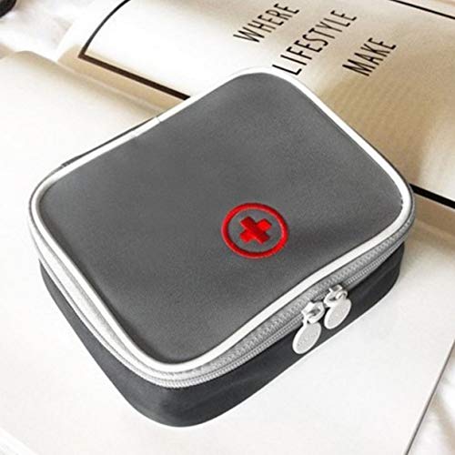 Sairis Outdoor Medical Bag Medical Mini Kit de Primeros Auxilios portátil Paquete Multifuncional Supervivencia de Emergencia Bolsa vacía para Viajes Camping