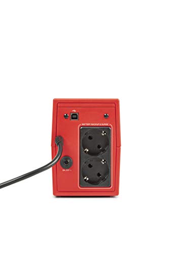 Salicru SPS 500 Soho+ – Sistema de Alimentación Ininterrumpida (SAI/UPS) de 500 VA Line-Interactive y con Doble Cargador USB