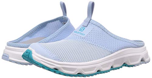 Salomon RX Slide 4.0 W, Calzado de recuperación para Mujer, Azul Claro Cashmere Blue Illusion Blue Cerise, 40 2/3 EU