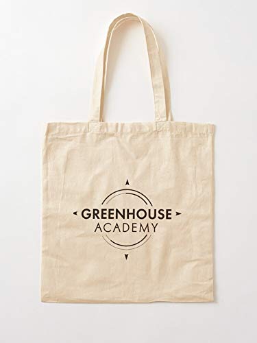 Saltandlaceintimates Private Greenhouse Hayley Logo Alex School Academy Woods Tote Cotton Very Bag | Bolsas de supermercado de lona Bolsas de mano con asas Bolsas de algodón duraderas