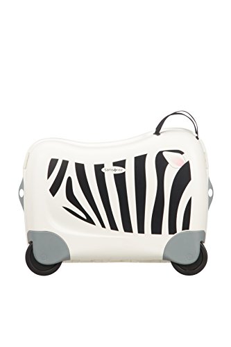 Samsonite Dream Rider - Maleta Infantil, 51 cm, 28 L, Blanco (Zebra Zeno)