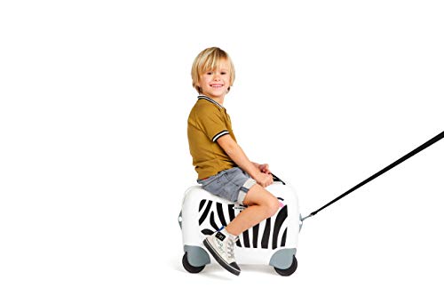 Samsonite Dream Rider - Maleta Infantil, 51 cm, 28 L, Blanco (Zebra Zeno)