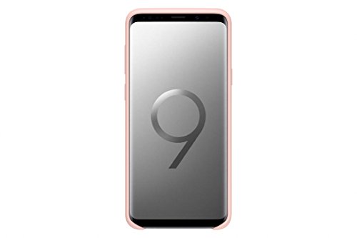 Samsung – Carcasa de silicona para Samsung Galaxy S9+ color Rosa