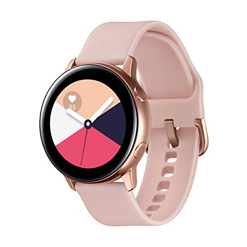 Samsung Galaxy Watch Active – Smartwatch (1,1”,40mm, Tizen, 768 MB de RAM, Memoria Interna de 4 GB), Color rosa – Versión Española