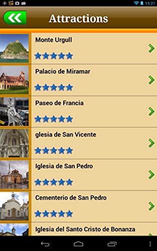 San Sebastian Offline Map Travel Guide