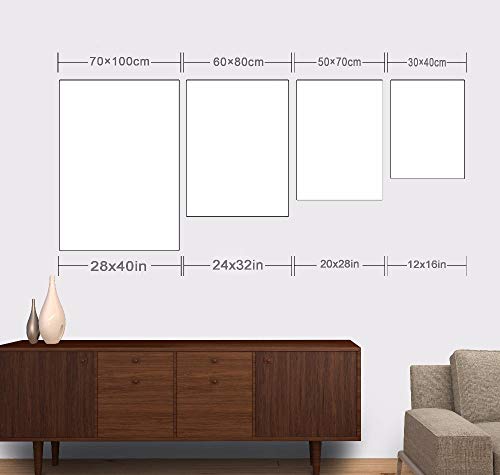 Sandalenka Taxi Wall Art Canvas Painting Posters and Prints Alpaca Nordic Poster Street Wall Pictures for Living Room Imagen sin Marco 40x60cm