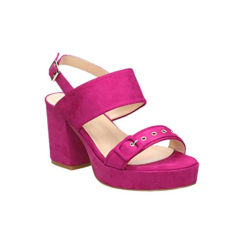 Sandalias Chika 10 Frida 04 Fuxia - Color - Fucsia, Talla - 37