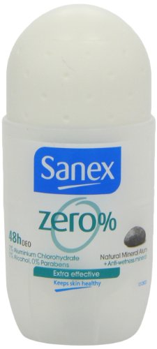 Sanex zero% 48hr Extra Effective Desodorante de bola (50 ml)
