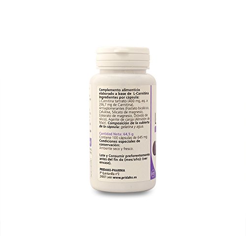 SANON L-Carnitina 100 cápsulas de 645 mg