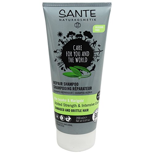 SANTE – Champú para el cuidado de la jojoba – Limpia con una fórmula rica y nutritiva – Vegano y sin gluten