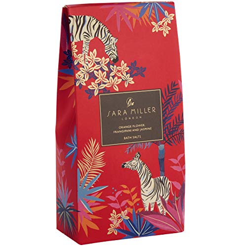 Sara Miller Beauty - Sales de baño con flor de naranja, frangipani y jazmín, rojo, 0,17 kg