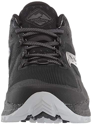 Saucony Xodus 10 Black, Zapatillas para Carreras de montaña para Hombre, Negro, 46.5 EU