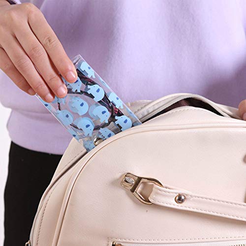 Schneespitze 4Pcs Estuche de Anteojos,Fundas de Gafas Portátiles Bolsa,Portátil Estuche de Gafas Estuche de Gafas para Gafas de Lectura Gafas de Sol Gafas Estuche