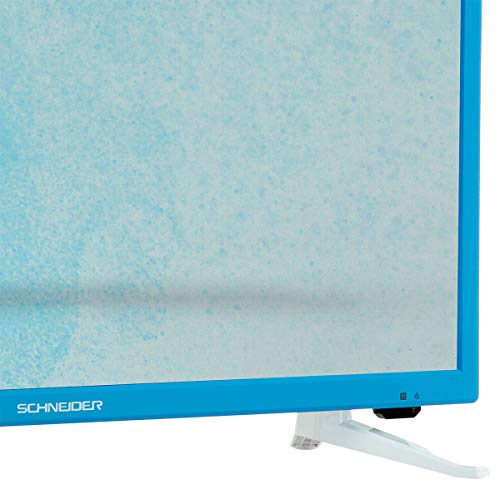 Schneider Consumer - Televisión LED 24" HD Rainbow LD24-SCH13BLU, USB, Televisión HD, HDMI, USB, Azul