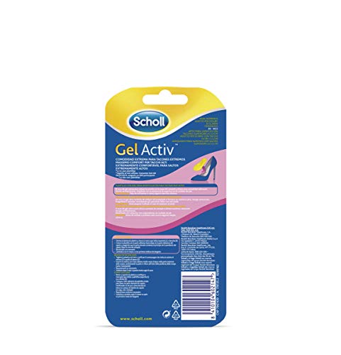 SCHOLL Gel activ plantillas para tacones muy altos talla 35-40.5