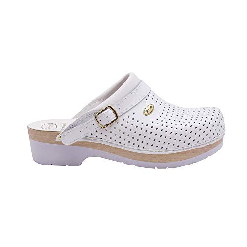 Scholl línea Profesional Clog SUPERCOMFORT Woman Blanco 38