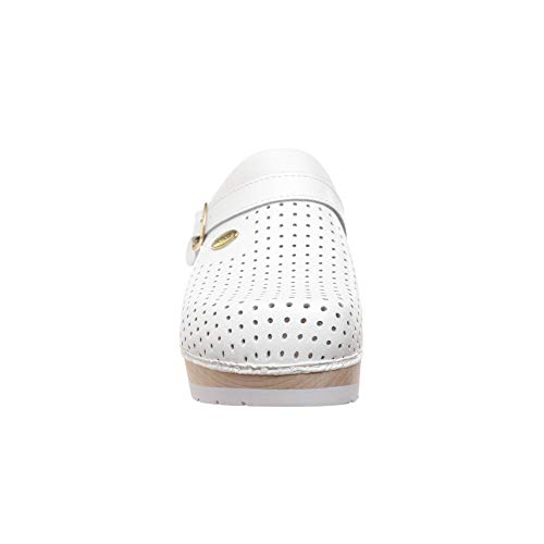 Scholl línea Profesional Clog SUPERCOMFORT Woman Blanco 38