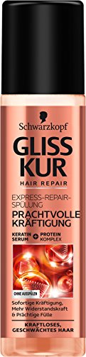 Schwarzkopf Gliss Kur Express-Repair – Enjuague para el maquillaje, 6 unidades de 200 ml