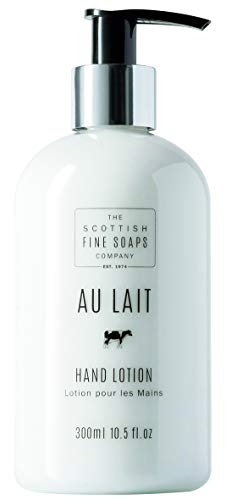Scottish Fine Soaps Au Lait - Loción de manos con dosificador 300 ml