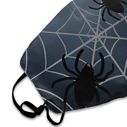 sdkjfg MediuHalloween Spider Web Comfortable Adjustable Halloween Scary Horror Skeleton Skull Facial Decorations For Women And Men Shiled00156