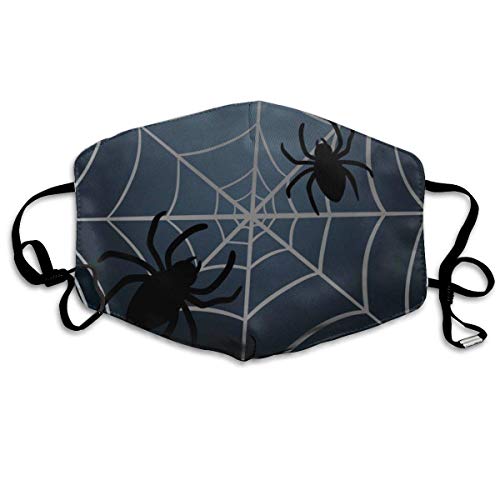 sdkjfg MediuHalloween Spider Web Comfortable Adjustable Halloween Scary Horror Skeleton Skull Facial Decorations For Women And Men Shiled00156