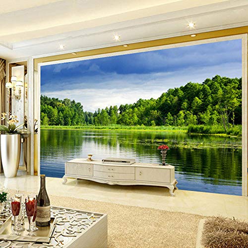 Seamless 3d nature landscape mediterranean landscape custom mural wallpaper living room sofa wall painting tv fondo de pantalla papel pintado a papel pintado pared dormitorio autoadhesivo-350cm×256cm
