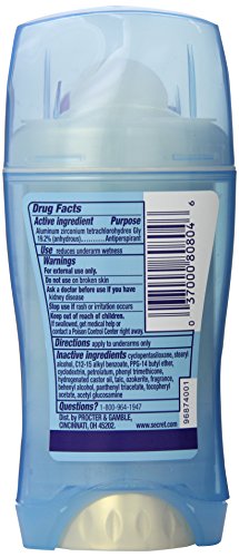 Secret Outlast Protecting Powder Scent Women's Invisible Solid Antiperspirant & Deodorant 2.6 Oz by Secret