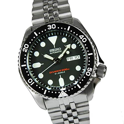Seiko Reloj Analógico Automático para Hombre con Correa de Acero Inoxidable – SKX007K2