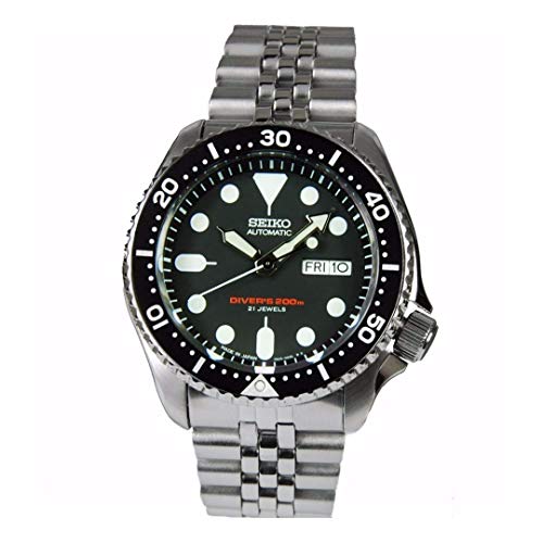 Seiko Reloj Analógico Automático para Hombre con Correa de Acero Inoxidable – SKX007K2