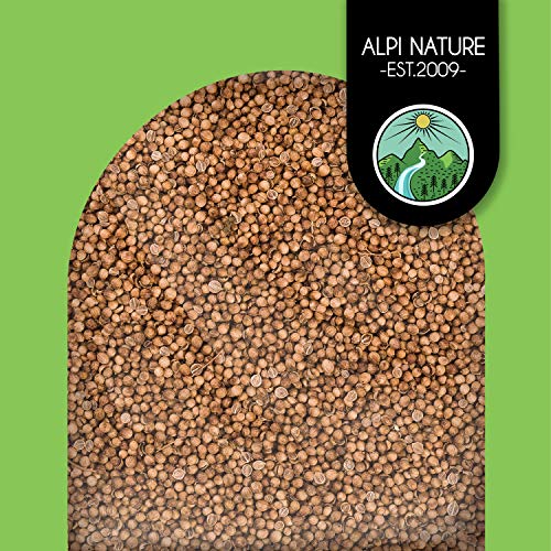 Semillas de cilantro (250g), coriandolo entero, 100% natural, semillas de coriandolo, por supuesto, sin aditivos, vegano